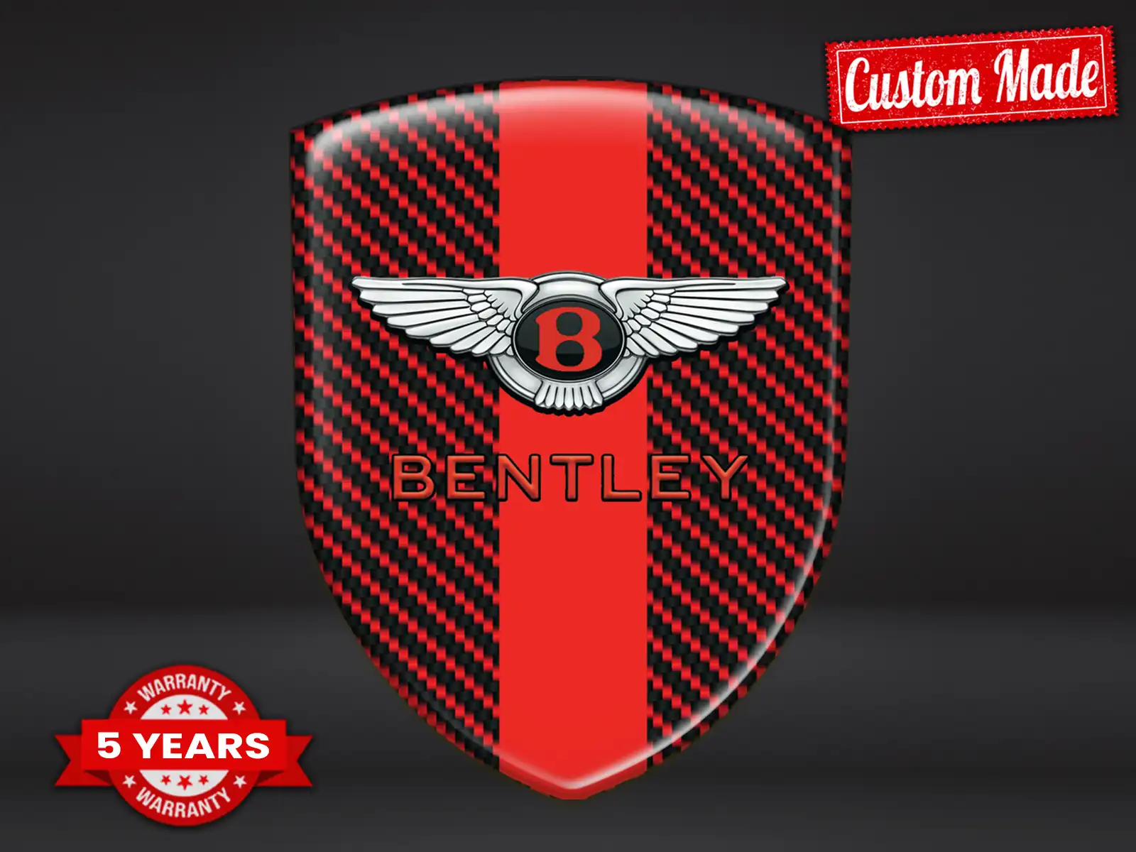 Bentley Vinilos Ventana Auto Fuertes Profesional Máximo Diseño
